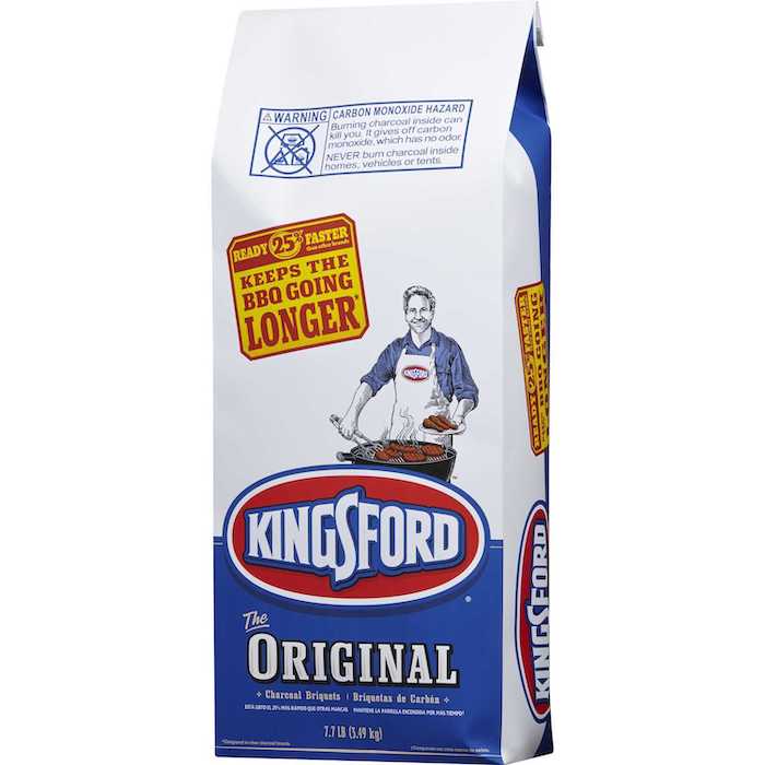 Kingsford charcoal briquettes bag