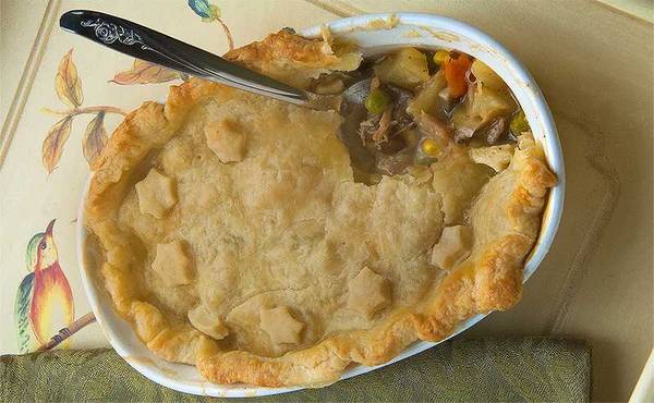 Smoked Turkey Pot Pie Recipe Amps Up Your Thanksgiving Leftovers-image