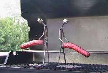 hot dog skewers hot dog skewers