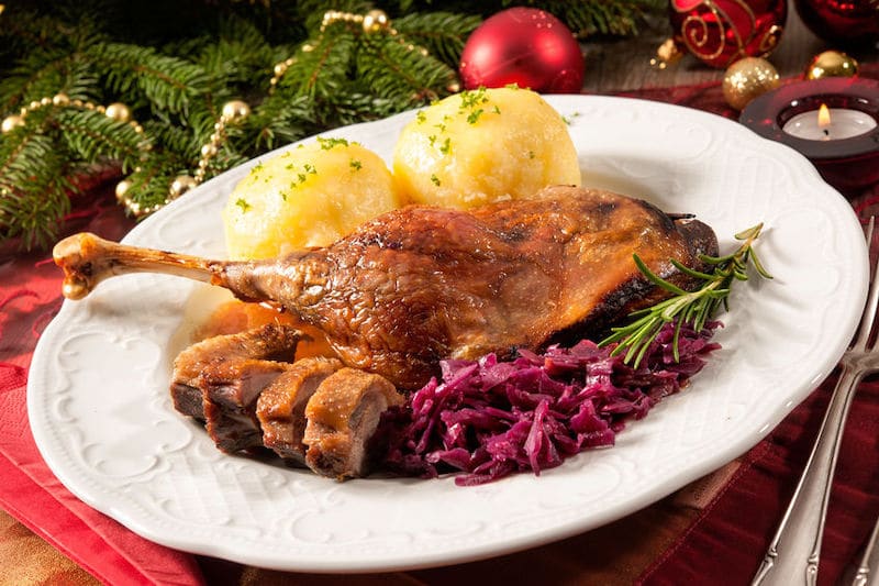 stuffed goose