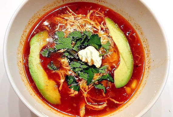 Chicken Tortilla Soup Can Be Mild or Spicy As You Like It-image