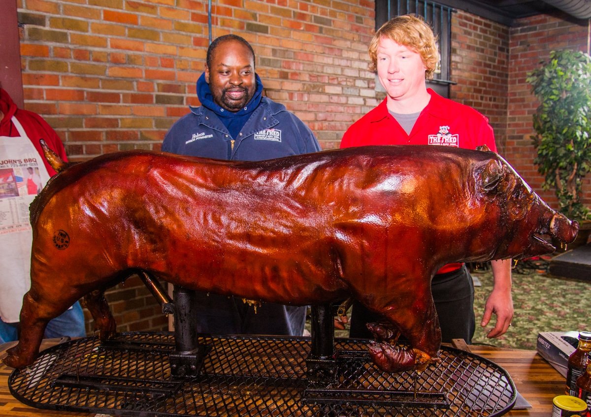 chinese roast pork whole