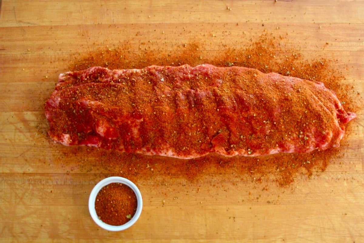 Rendezvous BBQ dry rub.