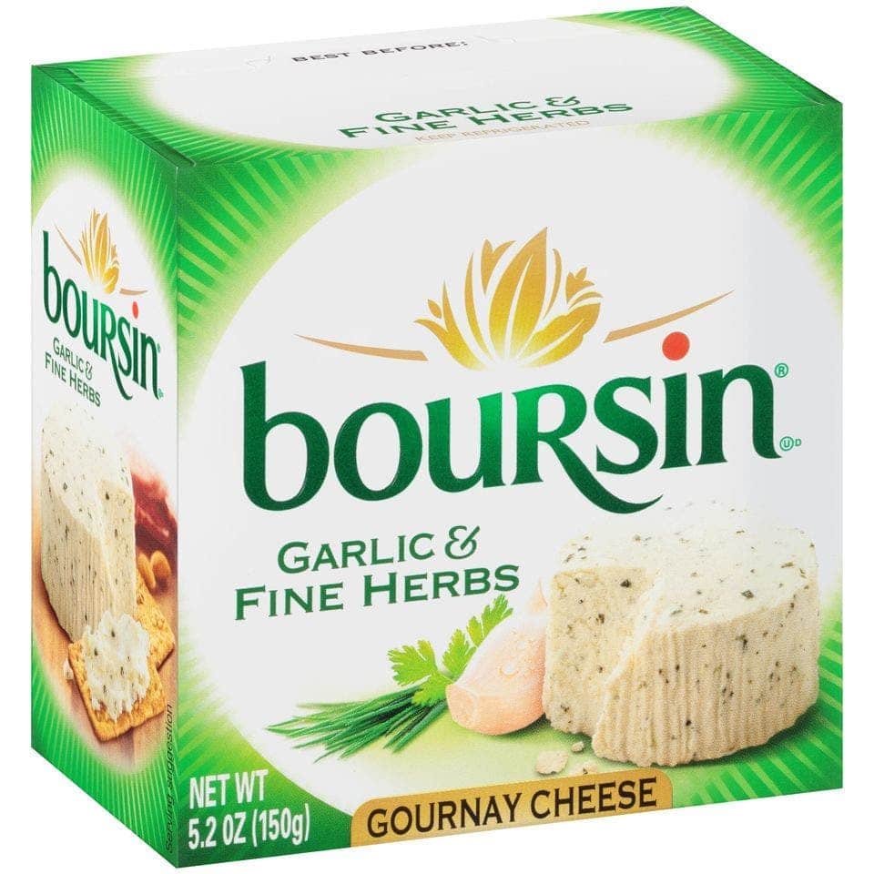 boursin cheese package