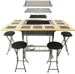 DIY Korean BBQ Table 