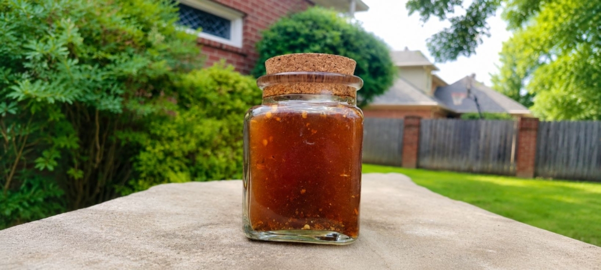 East Carolina BBQ Sauce in a glass jar