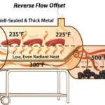 reverse flow offset diagram