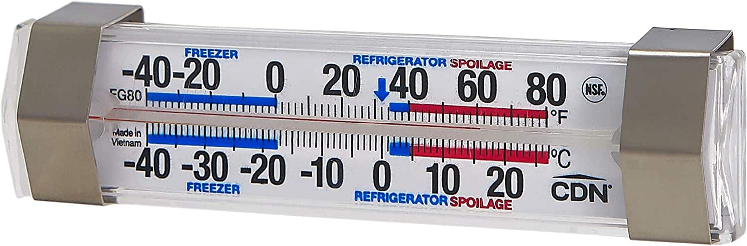 RFT1 Heavy Duty Refrigerator / Freezer Thermometer by CDN - Vent Fab