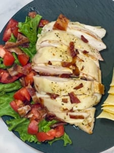deconstructed club sandwich.