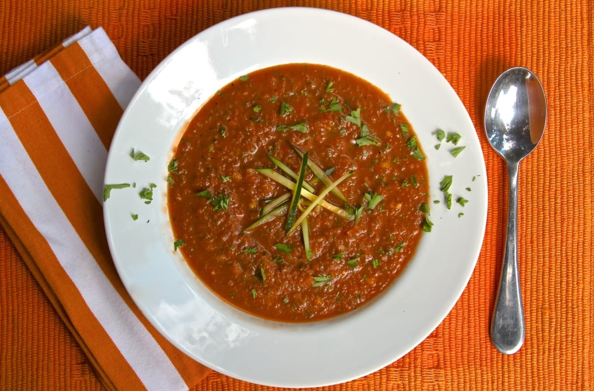 Modern Gazpacho Soup