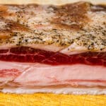 raw bacon