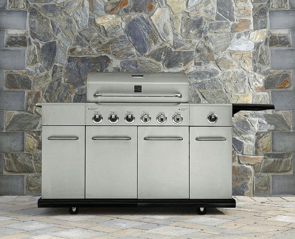 Six burner hotsell gas grill