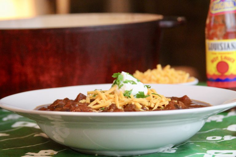 The One And Only Texas Style Chili Con Carne Recipe   Chili Con Carne 768x512 