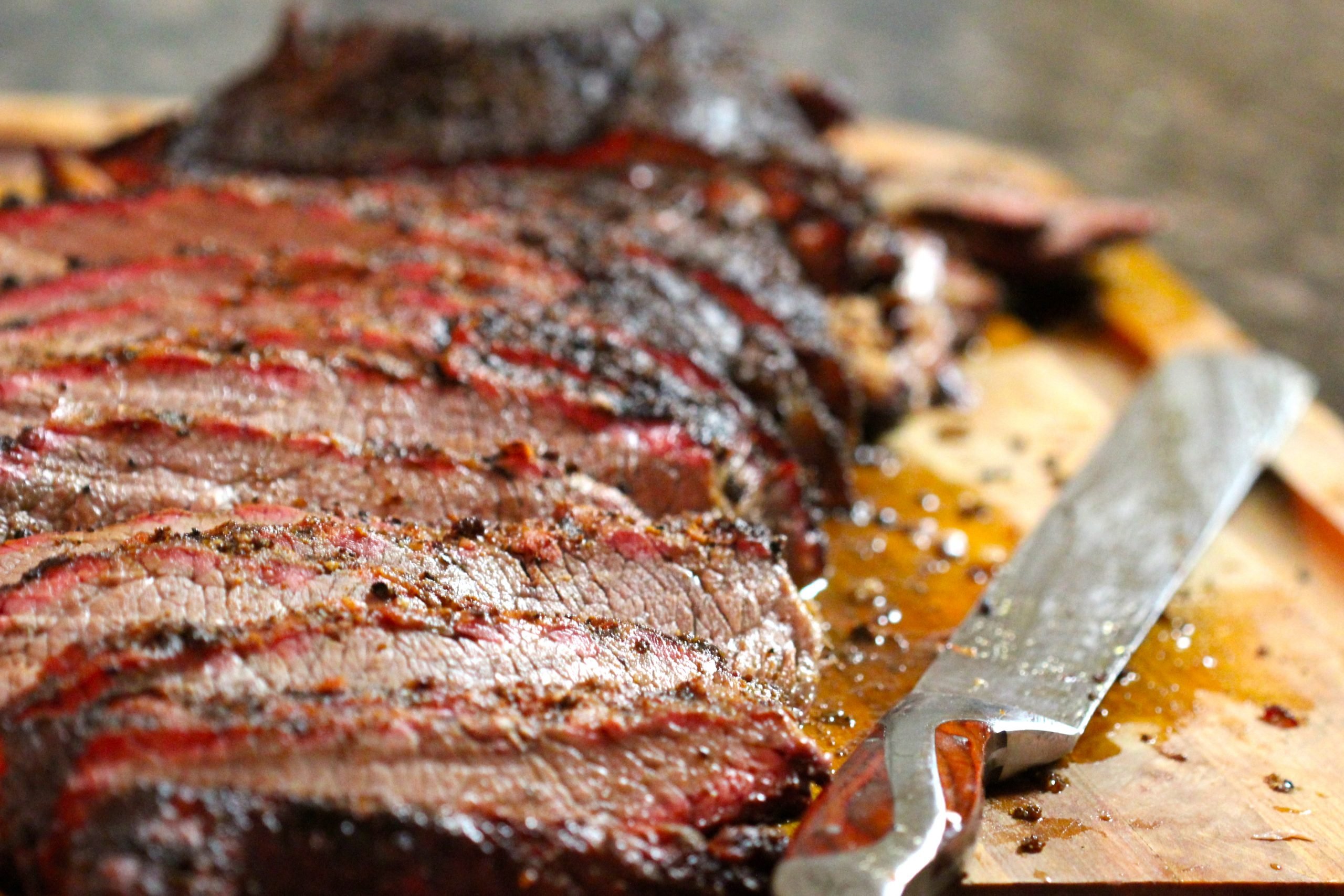 Grilled Sliced Brisket Recipe