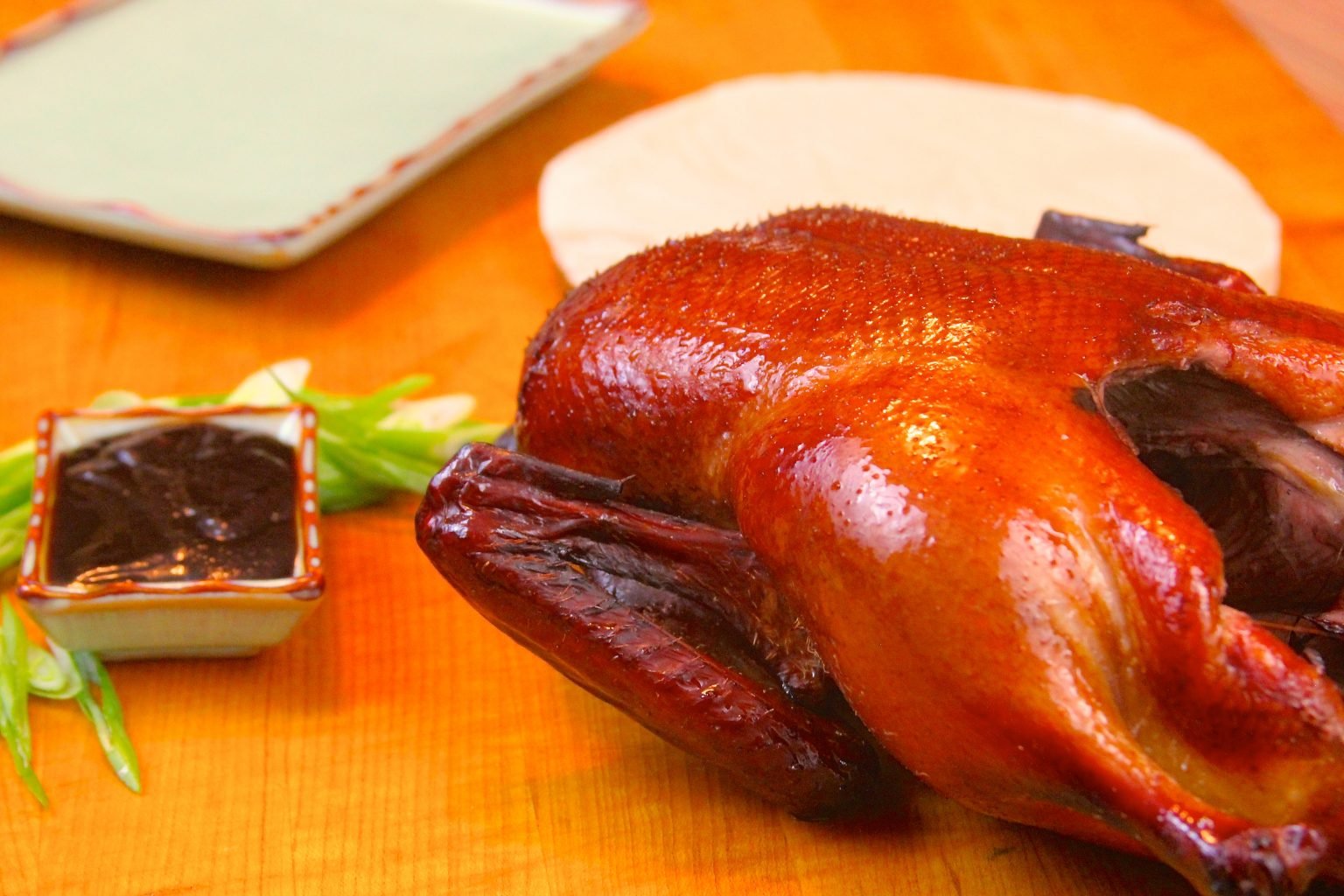 Succulent And Decadent Grill Roasted Peking Duck Recipe