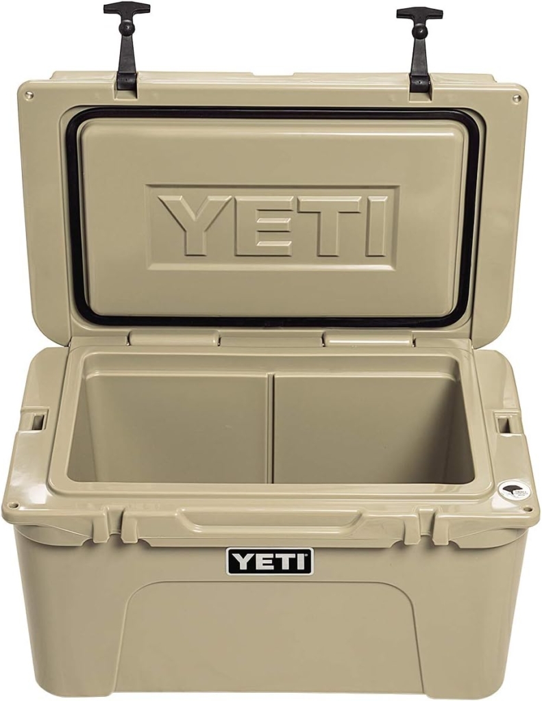 open Yeti Tundra 45 cooler