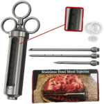stainless steel meat injector