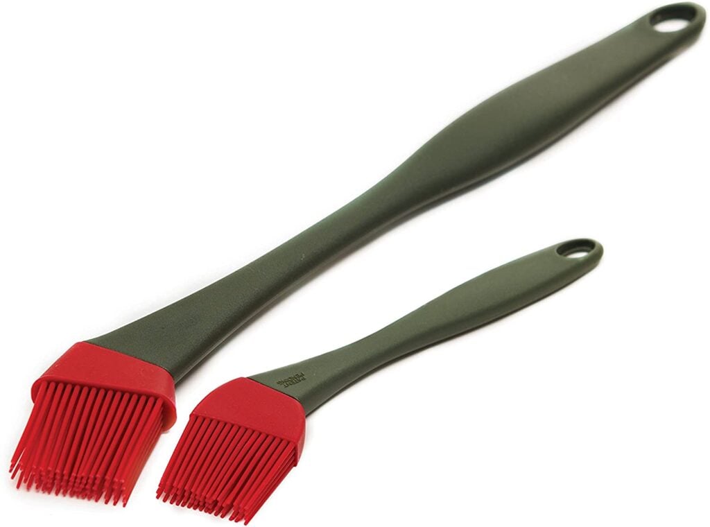 Gray Silicone and Wood Pastry Brush - World Market