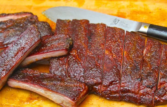 bruleed pork ribs