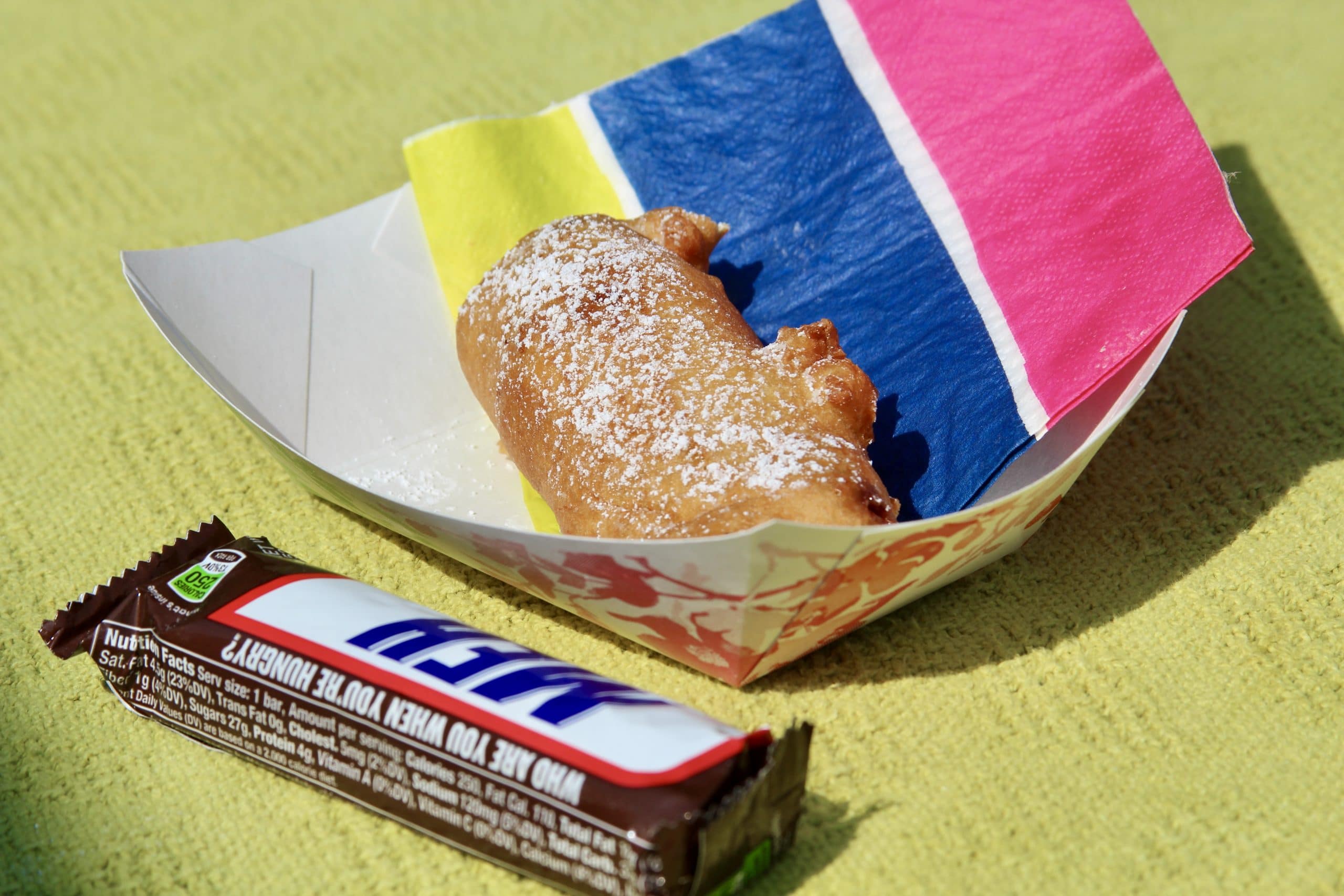 Deep fried snickers