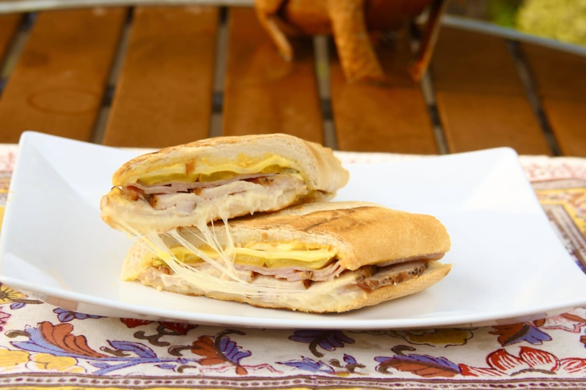 Pork loin Cuban sandwich