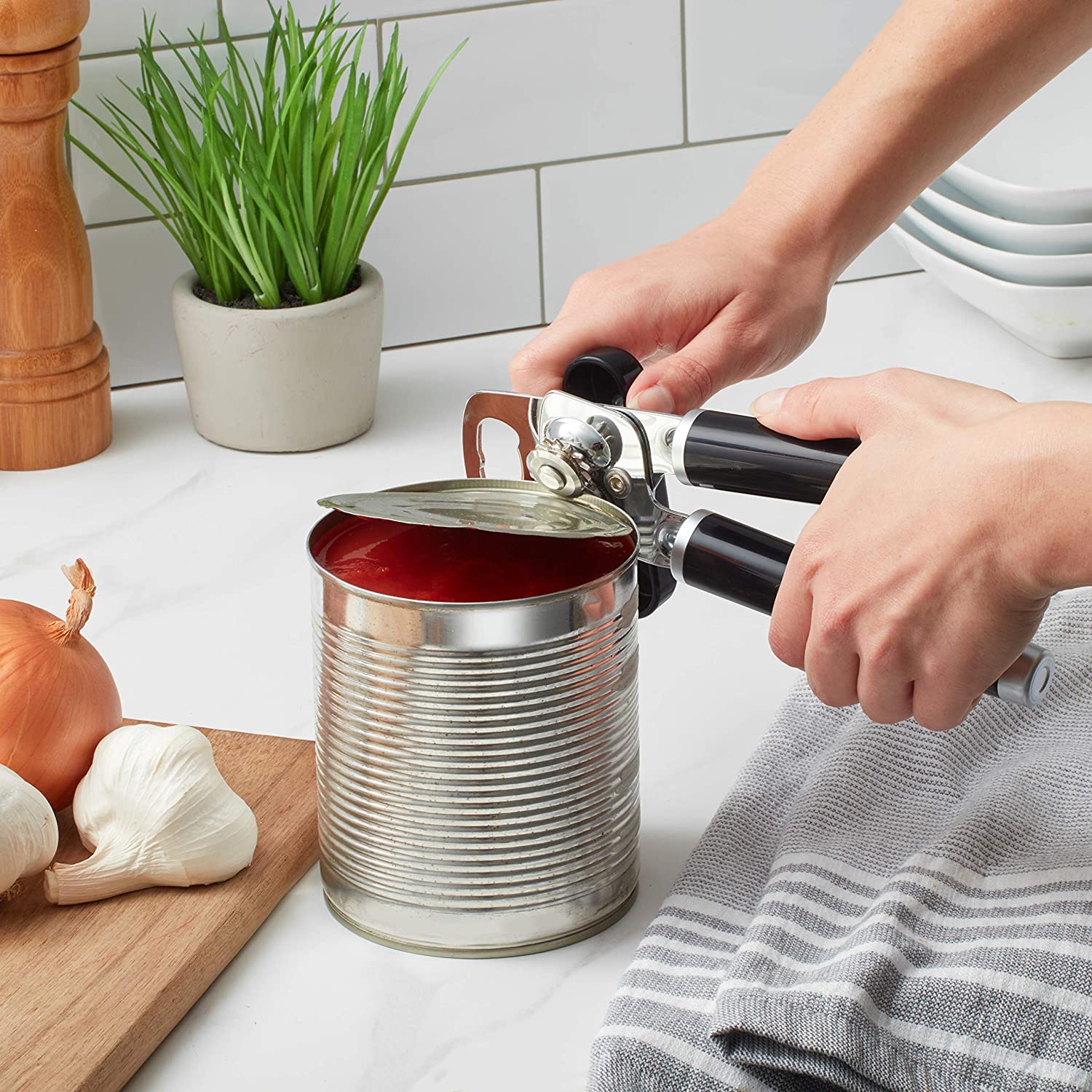 Save Counter Space And Cash With A Manual Can Opener