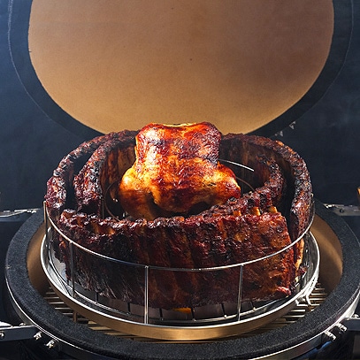 Maximize Rib Cooking Space With the Rib Ring