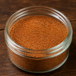 Pastrami dry rub in a glass jar