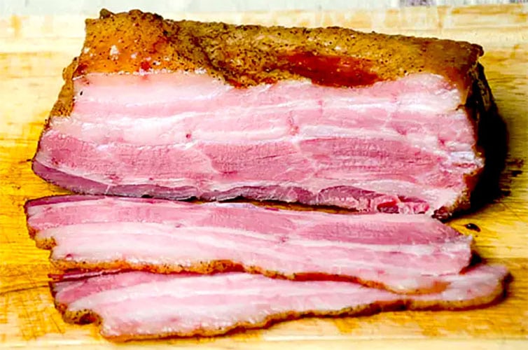 streaky bacon