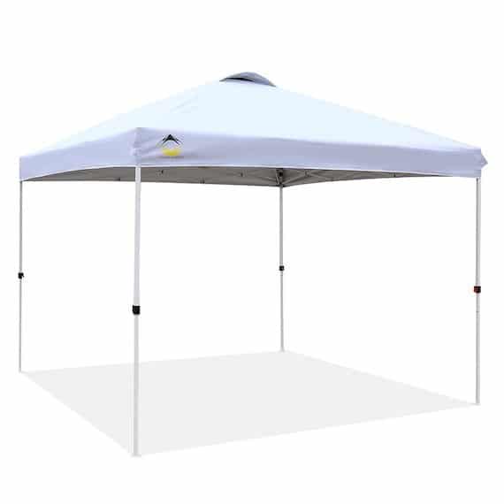 Crown Shades 10x10 Pop Up Shelter white