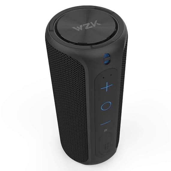 WZK Portable Wireless Outdoor Bluetooth Speaker black