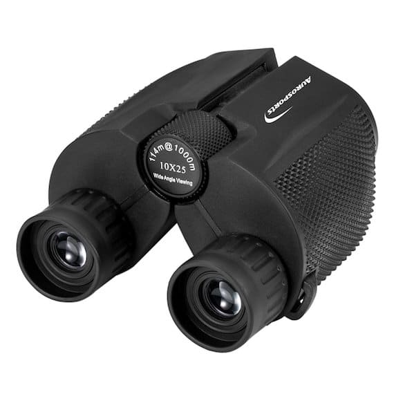 Aurosports black high powered binoculars