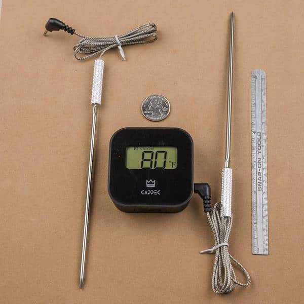 Oven BBQ Cappecs Kitchen High temperature resistan... Smoker Thermometer 