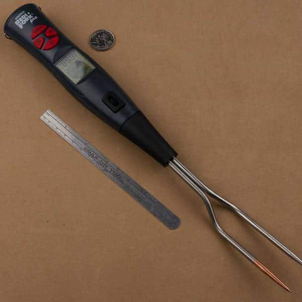 Digital BBQ Meat Thermometer Fork - Electronic Barbecue Meat Thermometer  Fork