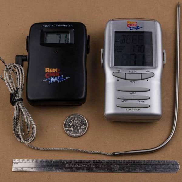 Best Buy: Maverick Redi-Chek Deluxe Single-Probe Remote Meat Thermometer  Black/Silver ET72