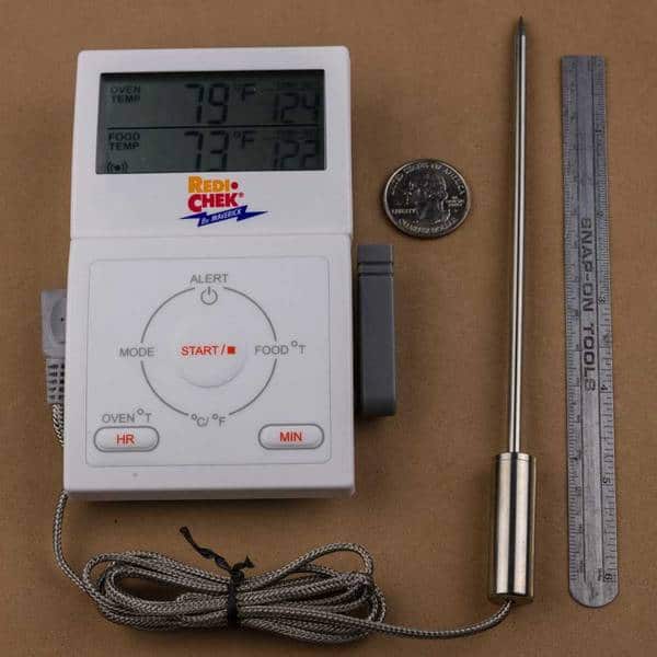 Maverick Redi-Chek Digital Oil Candy Food Thermometer 8 Beeps/flash 14  Presets