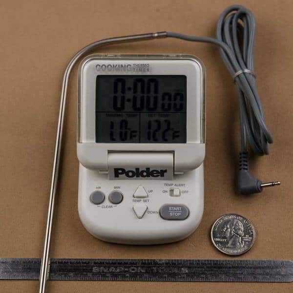 Digital Meat Thermometer & Timer with Pager