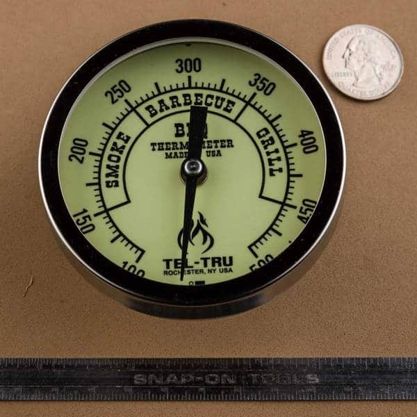 Tel Tru Thermometer & BBQ Temperature Gauge