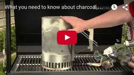 Link to video on charcoal and the two-zone setup