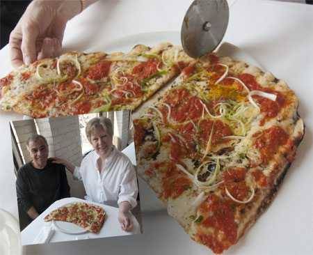 Al Forno Grilled margarita pizza