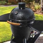 black olive kamado pellet grill