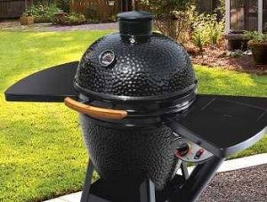 black olive kamado pellet grill