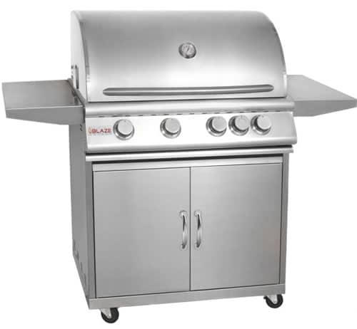 Blaze 25" Stainless Steel 3-Burner Gas Grill, MSRP $1,894