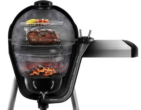 Char Broil Kamander Charcoal Grill Review