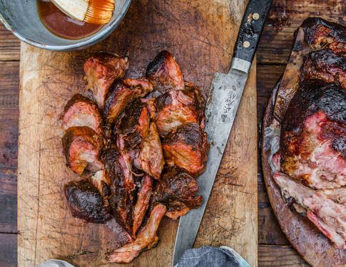 Meat Church BBQ - Amazing looking pork butt with our Honey Hog rub. #Repost  @mgriner34 ・・・ Pork Butts ! with @meatchurch Honey Hog is what's for supper  tonight.Love me some BBQ ! #