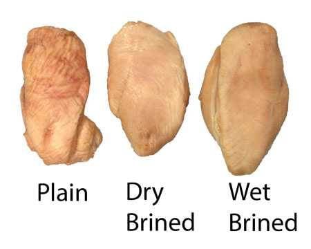 Brined chicken breast comparison