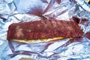 ribs in tinfoil