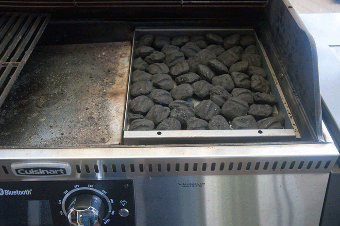 Cuisinart Woodcreek charcoal insert