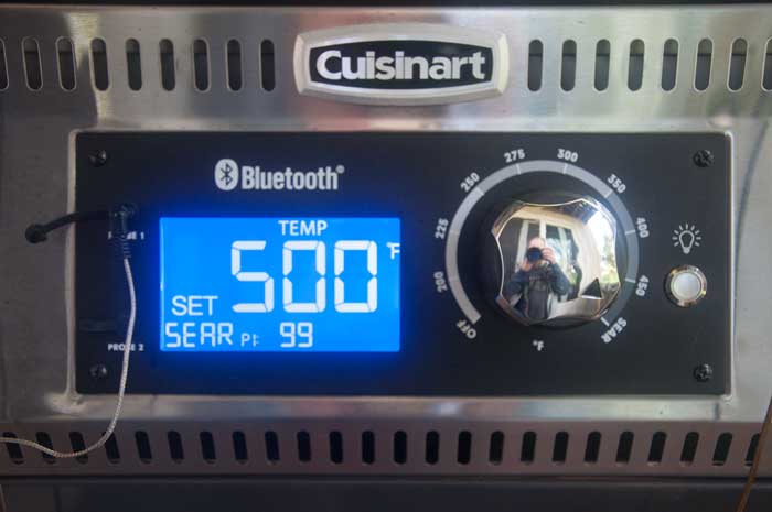 Cuisinart Square Bluetooth Compatibility Grill Thermometer in the