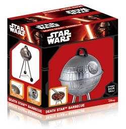 Star Wars Death Star Grill in a red retail package with color photos